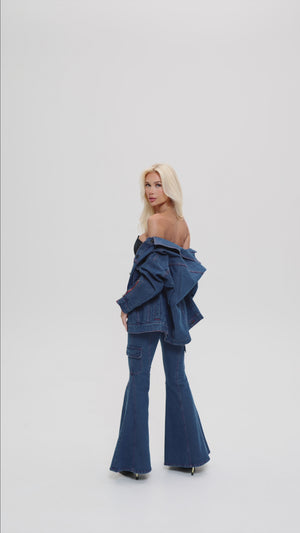 Katana jeansowa oversize ZEVA